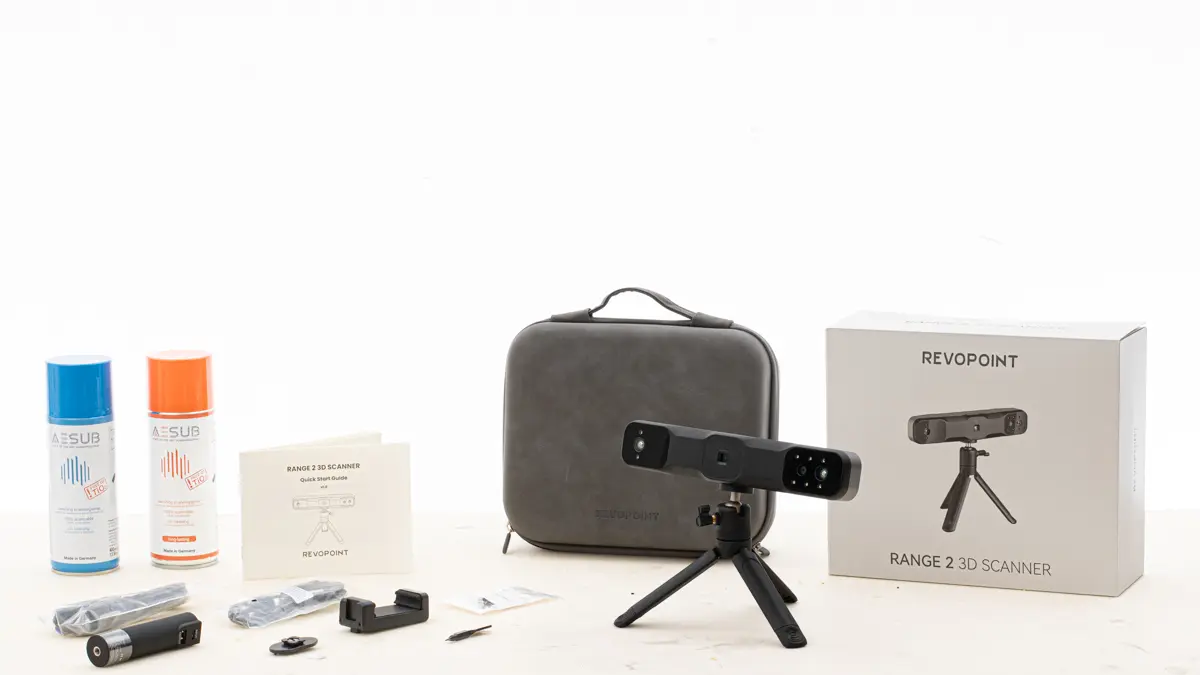 Revopoint Range 2 3D-Scanner für große Objekte im Test